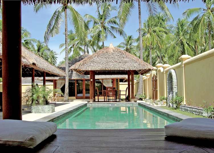 Pool villa, Kura Kura Resort, Pulau Menyawakan