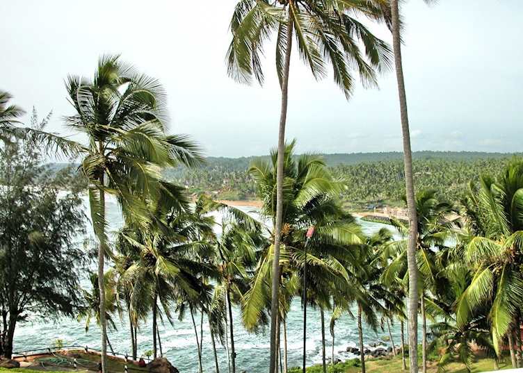 View of Leela Beach from The Leela, Kovalam