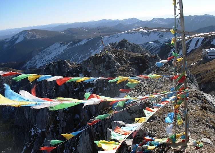View from Shi Ka mountain, Shangri-la