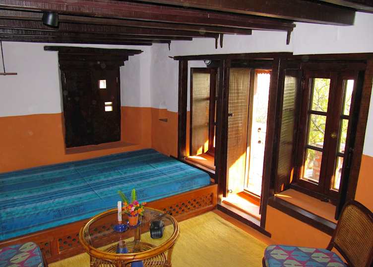 Downstairs in Large Cottage, Namobuddha