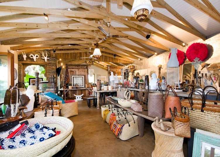 Shop at Emily Moon River Lodge, Plettenberg Bay