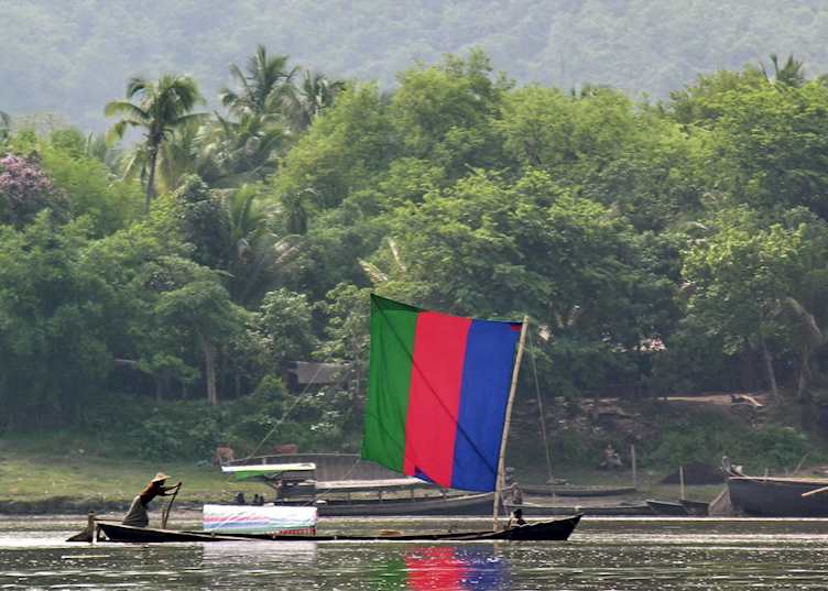 River at Mrauk U