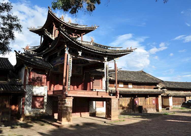 Village square, Shaxi