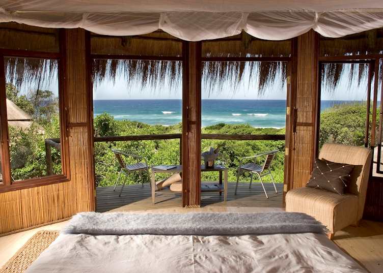 View from your room at Thonga Beach Lodge