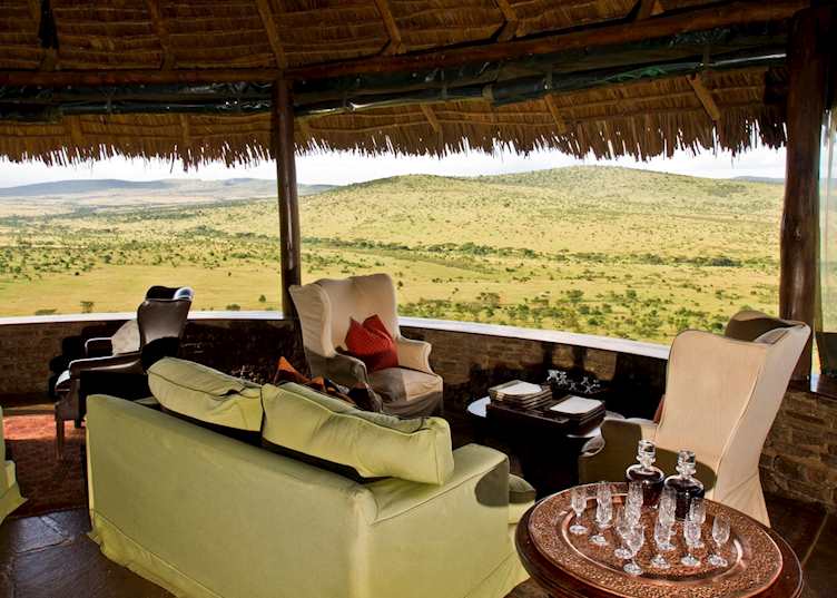 Views from Klein's Camp, Serengeti National Park