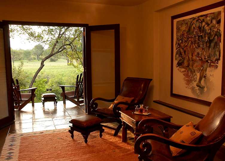 Suite lounge, Sabi Sabi Bush Lodge, The Sabi Sand Wildtuin