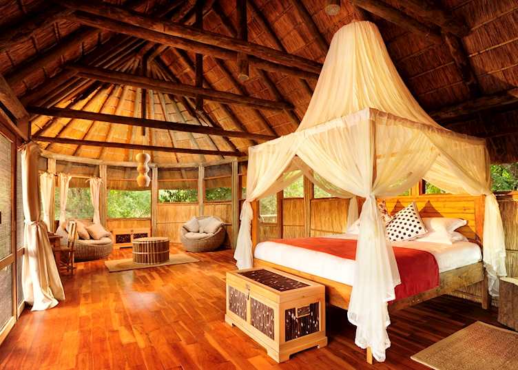 Reed & thatch chalet, Bilimungwe Bushcamp, South Luangwa National Park