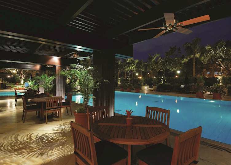 Poolside, The Peninsula Hotel, Manila
