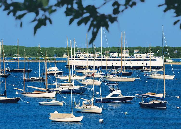 The harbour at Martha's Vineyard