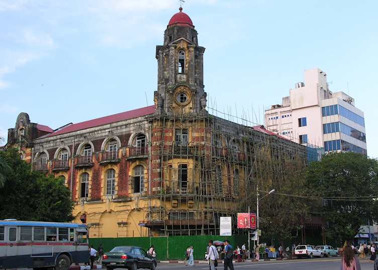 Colonial architecture in Yangon