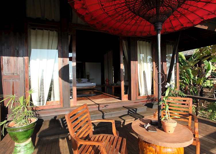 Villa terrace, Villa Inle Resort