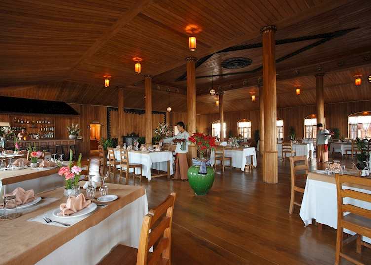 Dining Hall at the Shwe Inn Tha