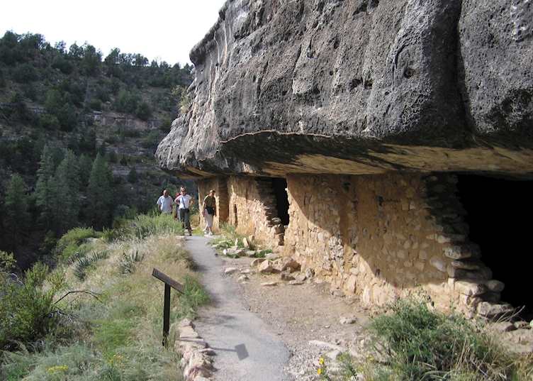 Walnut Canyon National Monument near Flagstaff