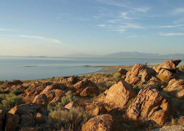The Great Salt Lake, Utah