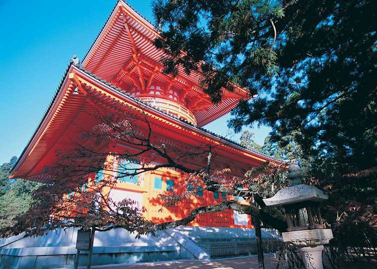 Konpon Daito Temple, Mount Koya