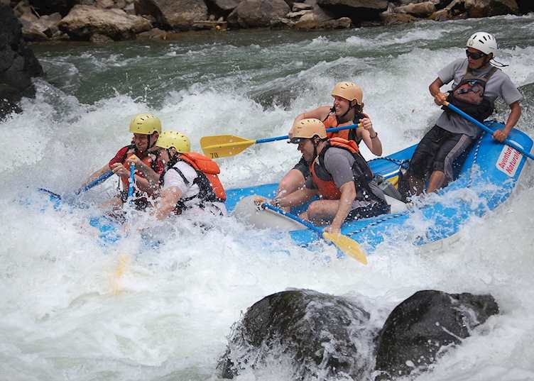 Rafting from Pacuare Lodge