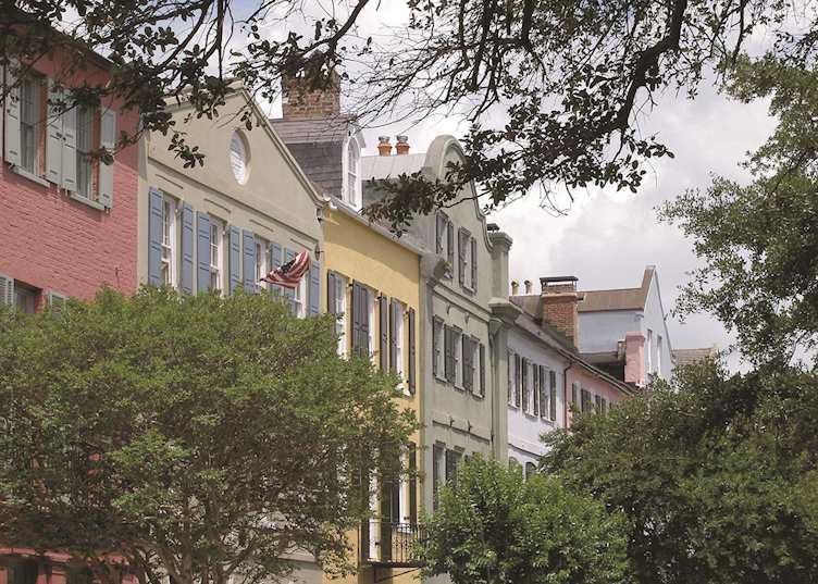 Rainbow Row, Charleston