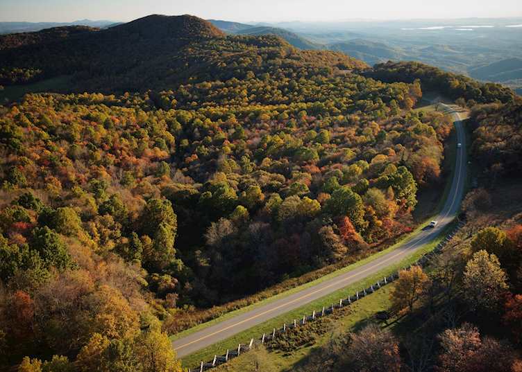 The Blue Ridge Parkway, Virginia