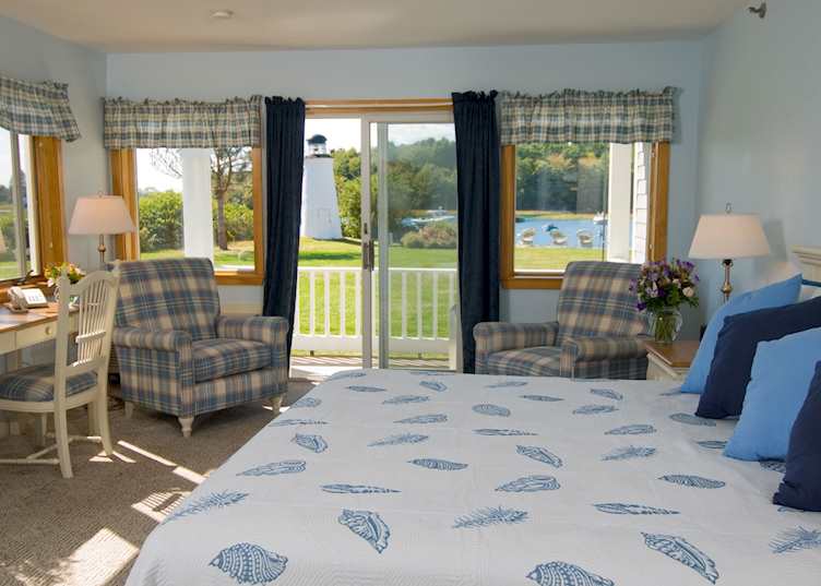 A room at the Nonantum Resort, Kennebunkport