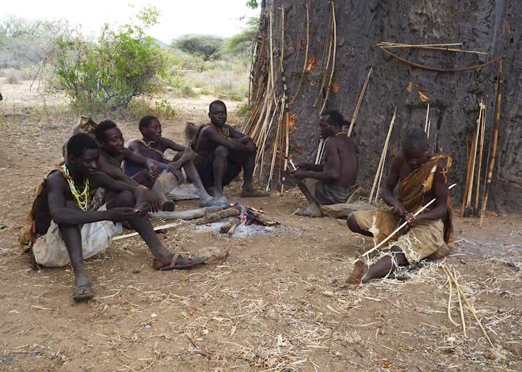 Hadzabe hunters, Lake Eyasi, Tanzania