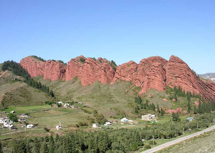 Jeti-Oguz, Kyrgyzstan