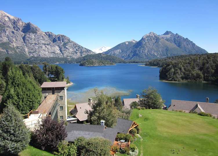View from the Moreno wing, Llao Llao Hotel & Resort, Bariloche