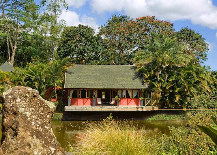 Garden pool suite, Lakaz Chamarel, Mauritius West Coast