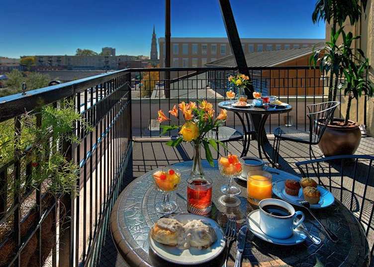 Terrace, Andrew Pinckney Inn, Charleston
