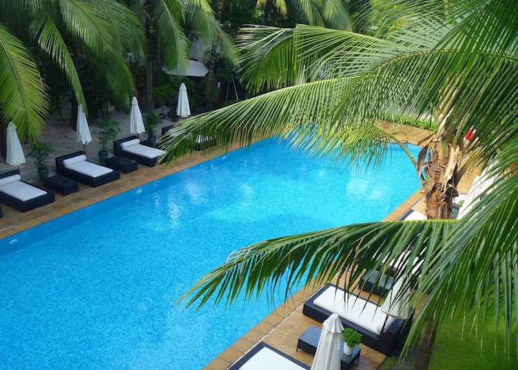 Pool Area, Villa Song, Saigon