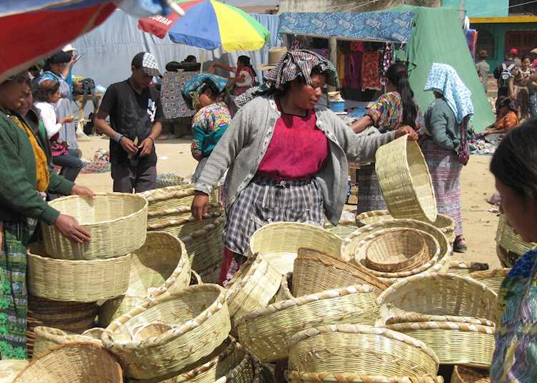Local market near Quetzaltenango