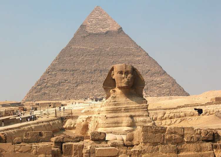 Pyramids at Giza, Egypt