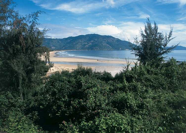 The tropical beaches of Sihanoukville