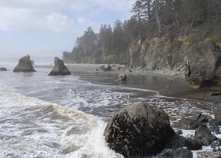 The rugged Oregon coast