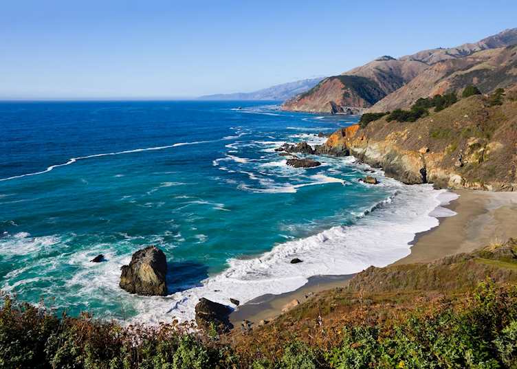 Coastline at Big Sur, California