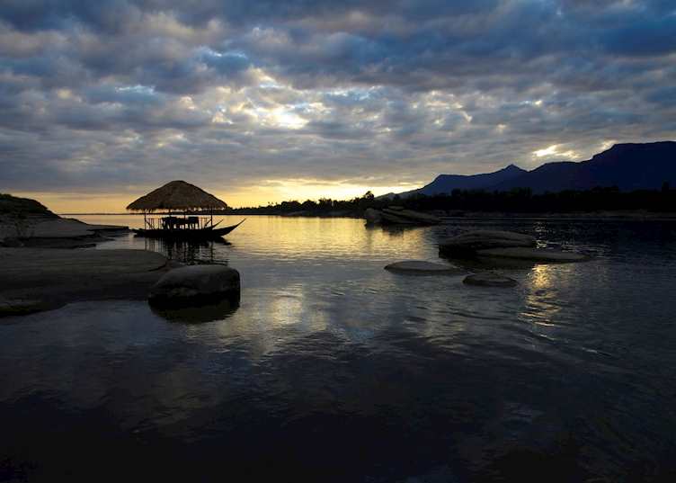 Luxury River Boat at The River Resort, Champasak