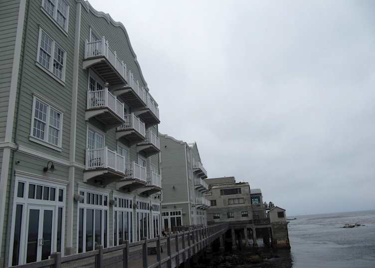 Boardwalk behind Intercontinental The Clement, Monterey