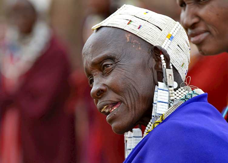 Maasai woman
