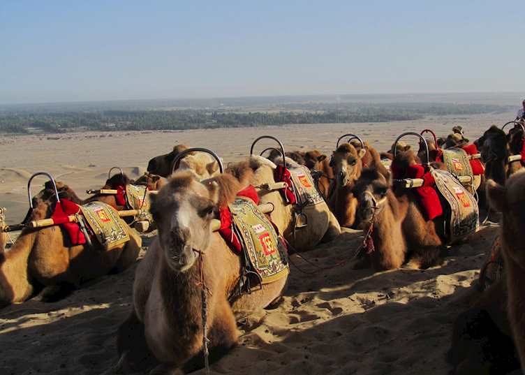 Mingsha Singing Sand Dunes, Dunhuang