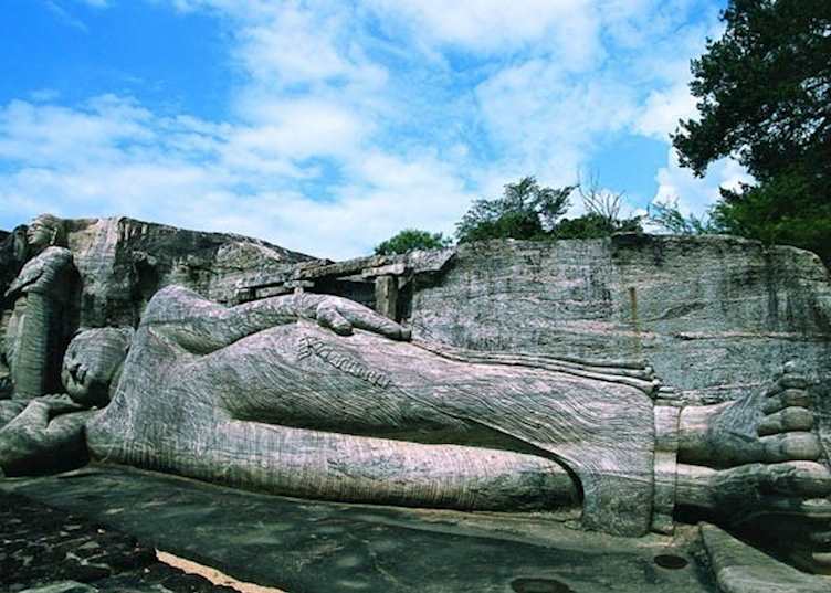 Reclining Buddha, Polonnaruwa, Sri Lanka