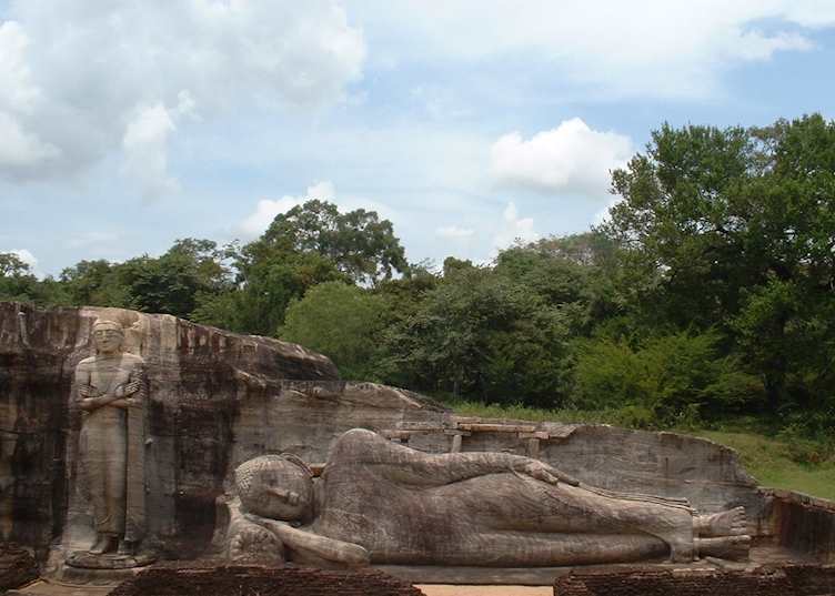 Reclining Buddha, Polonnaruwa, Sri Lanka