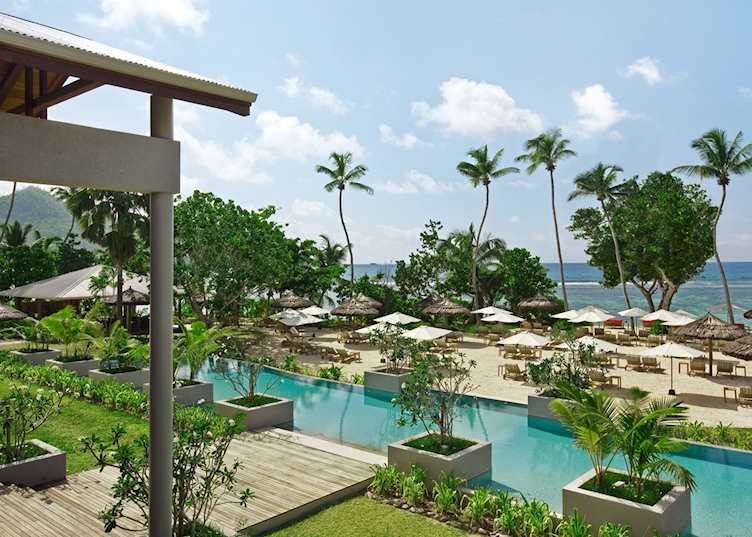  Swimming pool area, Kempinski Resort Mahé
