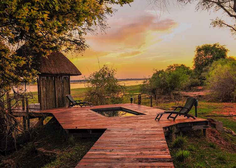 Deluxe suite, Royal Zambezi Lodge