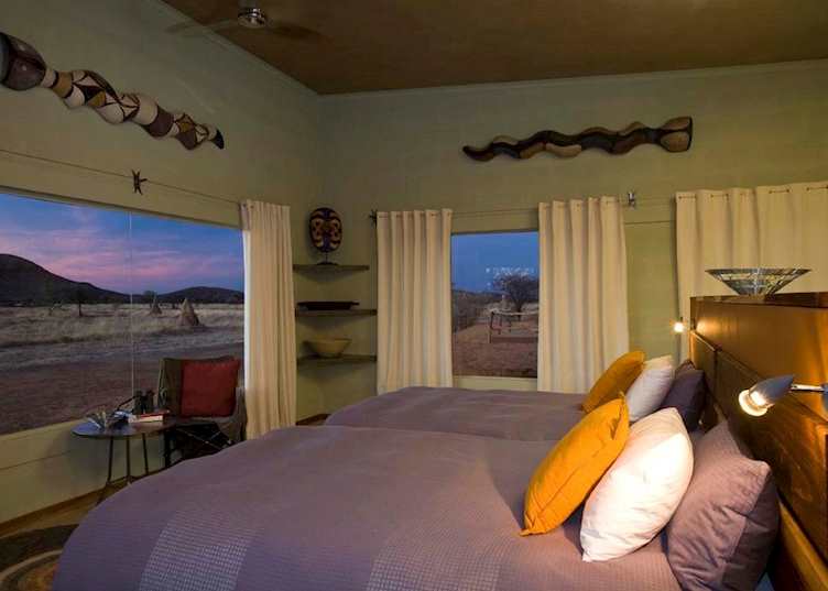 Standard room, Okonjima Plains Camp, Central Highlands