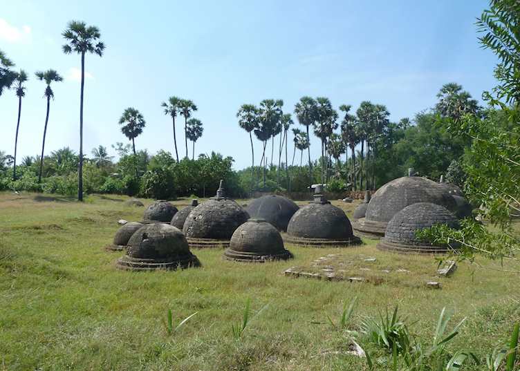 Kandarodai Dagobas, Jaffna, Sri Lanka