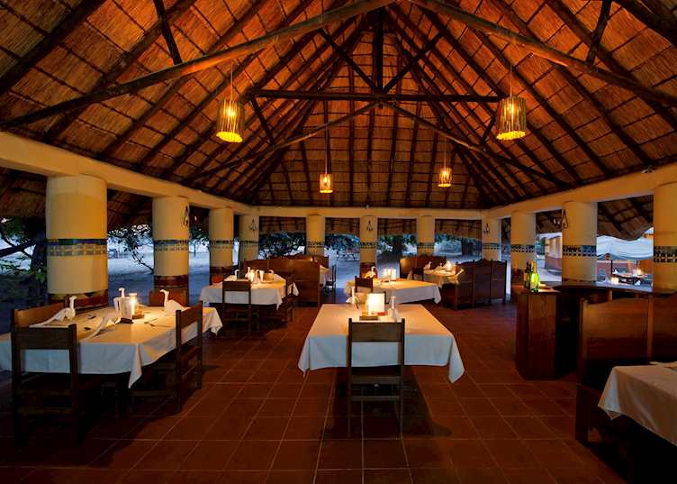 Dining Room at Flatdogs Camp, South Luangwa National Park