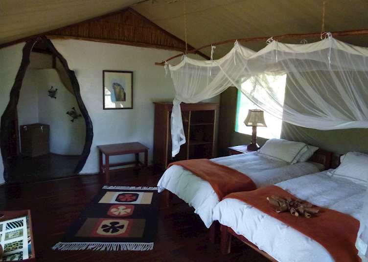 Tented chalet, KaingU Safari Lodge, Kafue National Park