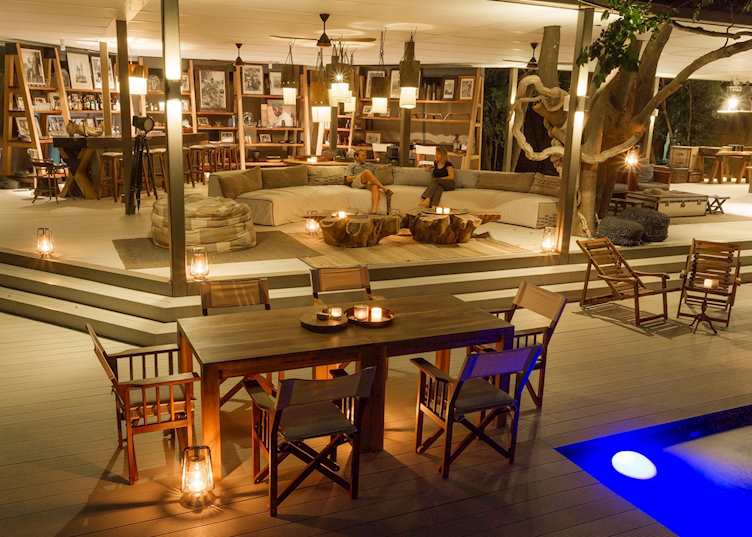 Main Lodge Area, Chinzombo Camp, South Luangwa National Park