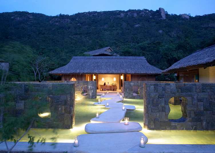 Spa Reception, Six Senses Ninh Van Bay