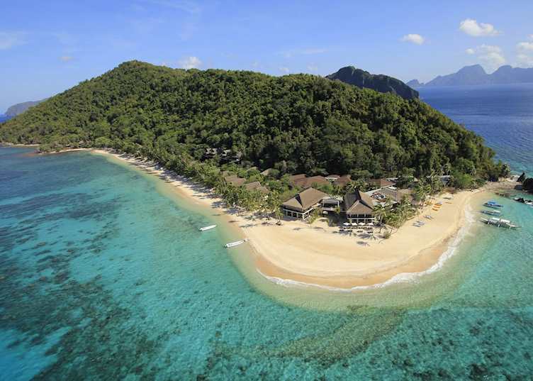 Aerial View, El Nido Pangulasian Island Resort