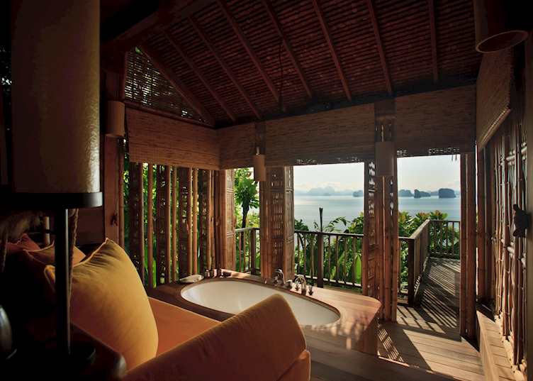 Ocean Villa Bathroom, Six Senses Yao Noi
